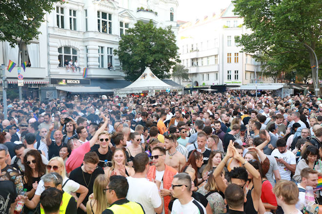 Impressionen vom Lesbisch-schwules Stadtfest in Berlin-Schöneberg