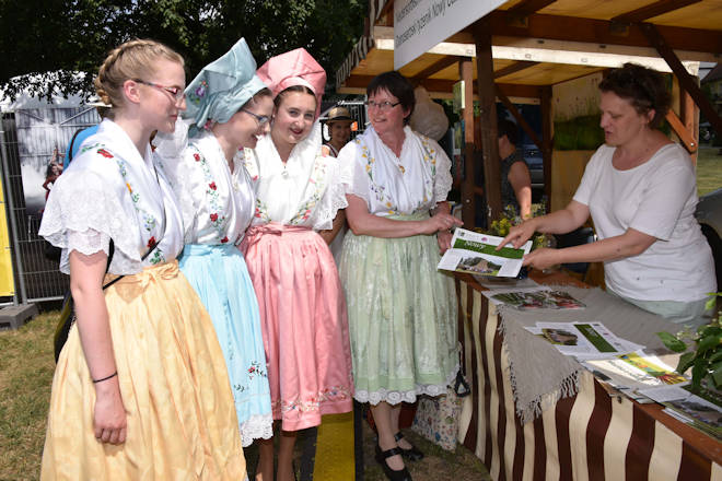 Sorbisch-wendisches Fest beim Stadtfest in Cottbus.